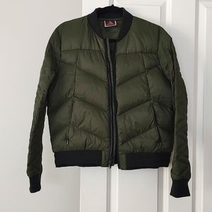 MPG duck down bomber jacket